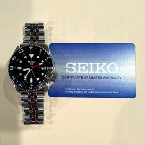 Seiko 5 Sport GMT with Stainless Steel Bracelet